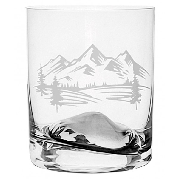 Whisky glasses 320ml - Mountain -Pakiranje: 4 kos/pak