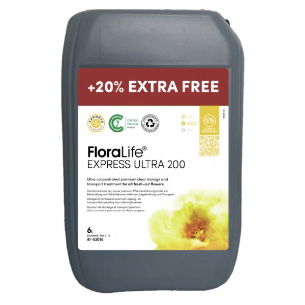 OASIS® FLORALIFE® EXPRESS CLEAR ULTRA 200; 6 L